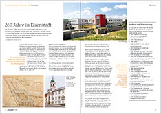 Granatapfel-Magazin, Artikel '260 Jahre Krankenhaus Eisenstadt', Ausgabe Juni 2020. / Barmherzige Brüder Das Bild zeigt den Artikel '260 Jahre Krankenhaus Eisenstadt' im Granatapfel-Magazin, Ausgabe Juni 2020.